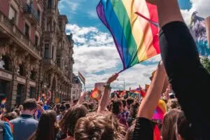 Protesting through activism and social change during pride